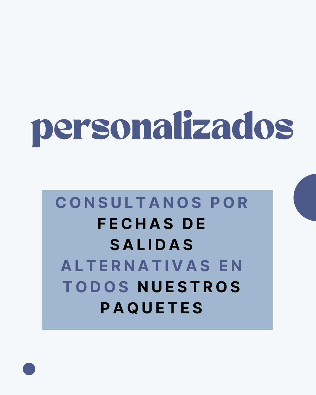 ATENCIÓN PERSONALIZADA